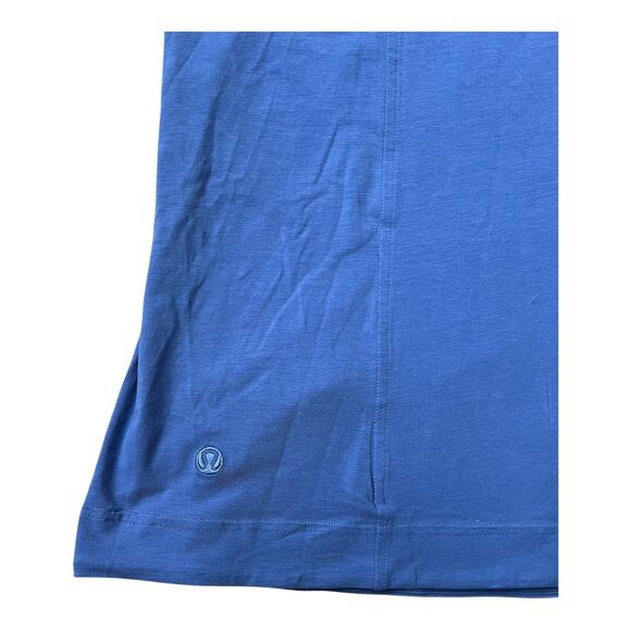 Lululemon Periwinkle Blue Tank Top Cotton Blend Women's Size 2 - Picture 4 of 4
